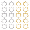DICOSMETIC 20Pcs 2 Colors 304 Stainless Steel Charms STAS-DC0013-73-1