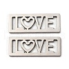 Tarnish Resistant 201 Stainless Steel Cabochons STAS-E200-04P-1