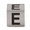 Tarnish Resistant 201 Stainless Steel European Beads STAS-M058-01E-P-1