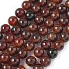 Natural Orange Garnet Beads Strands G-G271-B01-10mm-2