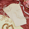 DICOSMETIC 30 Sets 2 Styles Gold Stamping Heart Cardboard Candy Box CON-DC0001-03-4
