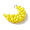 Japanese Seed Beads Beaded Charms PALLOY-MZ00268-3