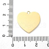 304 Stainless Steel Enamel Pendants STAS-S163-12G-3