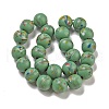 Handmade Lampwork Beads Strands BLOW-D006-07A-2