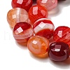 Natural Banded Agate Beads Strands G-K351-A07-01-4