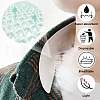 Non-Woven Fabric Disposable Neck Collar Sweat Pads AJEW-WH0528-67A-4