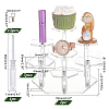 Acrylic Toy Model Display Stand ODIS-WH0001-06A-4