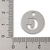 Non-Tarnish 304 Stainless Steel Pendants STAS-F233-M-P01-A-G-3