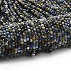 Natural Lapis Lazuli Beads Strands G-RM2025-A21-3mm-2