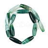 Natural Striped Agate/Banded Agate Beads Strands G-S280-10D-3