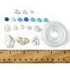 DIY Round Acrylic & ABS Plastic Imitation Pearl Beads Bracelets Jewelry Making Kits DIY-FS0007-41-5