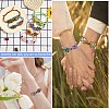 12Pcs Adjustable Braided Nylon Cord Macrame Pouch Bracelet Making AJEW-SW00010-05-6