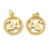 Rack Plating Brass Pendants KK-D026-07G-1