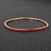 Alloy Rhinestone Cup Chain Bracelets for Women WG1E62A-01-1
