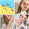 SUNNYCLUE Alloy Enamel Pendants ENAM-SC0001-46LG-6
