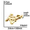 Geometric Irregular Earrings Stainless Steel 18k Studs Jewelry Accessories VH8624-6-1