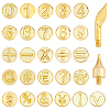 Brass Wood Burning Tip Sets TOOL-WH0155-100A-1