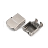 304 Stainless Steel Watch Band Clasps STAS-U055-01D-P-2