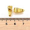 Hollow Brass Snap on Bails KK-XCP0002-07G-3