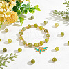 Olycraft 2 Strands Natural Peridot Beads Strands G-OC0002-75-5