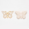 Transparent Acrylic Pendants TACR-R140-08A-2