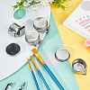 Stainless Steel Oil Painting Cup CON-WH0001-17-3