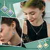 Unicraftale Dangle Earrings DIY Making Kit STAS-UN0030-99-6