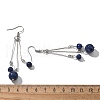 Natural Gemstone Dangle Earrings Sets EJEW-JE02813-5
