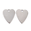 Tarnish Resistant 201 Stainless Steel Pendants STAS-K217-68A-1
