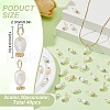 40Pcs 2 Colors Natural Cultured Freshwater Pearl Potato Charms PALLOY-HY00044-2
