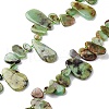 Natural Chrysoprase Beads Strands G-F645-16-01-1