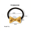Stainless Steel Elastic Hair Ties for Women Girls DU6634-4-1