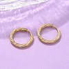 304 Stainless Steel Twist Hoop Earrings for Women EJEW-A130-02C-G-4