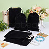 Velvet Packing Pouches Drawstring Bags ABAG-WH0046-30A-4
