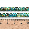 Baking Painted Glass Beads Strands DGLA-N003-6mm-B08-5