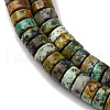 Natural African Turquoise(Jasper) Beads Strands G-L624-I04-2x4mm-4