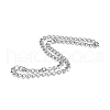201 Stainless Steel Figaro Chain Necklace for Men Women NJEW-I122-05P-1