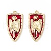 Halloween Alloy Enamel Pendants FIND-G024-04LG-2