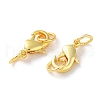 Rack Plating Brass Lobster Claw Clasps X-KK-F090-26G-01-2