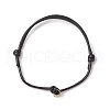 Adjustable Waxed Polyester Cord Bracelet Making AJEW-JB01317-02-1