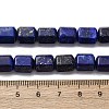 Dyed Natural Lapis Lazuli Beads Strands G-R015-A05-5