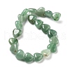 Natural Green Aventurine Beads Strands G-P528-C06-01-3