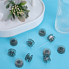 Transparent Plastic Empty Spools for Wire TOOL-WH0131-06A-4