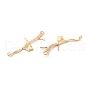 Brass Pendants KK-G468-09G-2