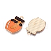 Thanksgiving Day Theme Alloy Enamel Pendants X1-ENAM-T020-35G-2