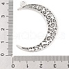 Tibetan Style Alloy Pendants X-TIBEP-R304-001AS-LF-2