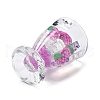 Luminous Transparent Resin Pendants CRES-F026-01A-4