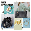 WADORN® Zinc Alloy Bag Clasps FIND-WR0004-11-4