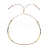 Japanese MIYUKI Rice Ball Handmade Beaded Bracelet JL1795-6-1
