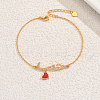 S925 Sterling Silver Heart Charm Bracelets YZ3999-3